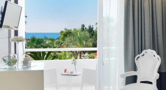 Двухместный номер Deluxe с видом на море Mec Paestum Hotel
