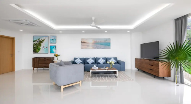 Chaweng Noi Luxury 4BR Blue Dream Villa, Забронировать Вилла Отели Южного Таиланда с парковкой, Парковка