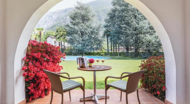 Двухместный номер Standard с видом на сад Hotel Garni Elena, Pool & Garden