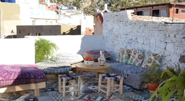 Dar Al Kamal, Book Hotel Hoteller i Medina of Chefchaouen med parkering, Parkering