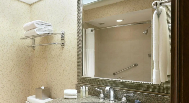 Двухместный номер Standard с видом на бассейн DoubleTree by Hilton Ontario Airport