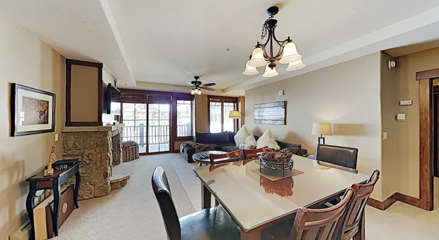 New Listing! Ski-in/ski-out At Crystal Peak 2 Bedroom Condo