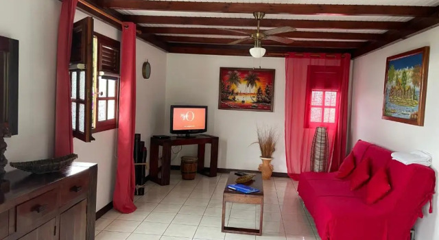 Коттедж LES VILLAS PAMEYAQUE 2 F2 avec piscine et vue mer