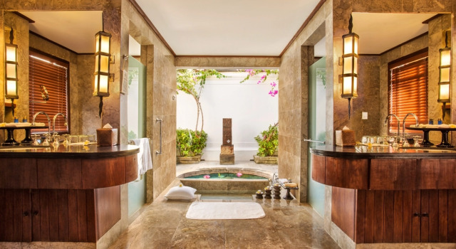 Вилла Luxury с видом на сад The Oberoi Beach Resort, Lombok
