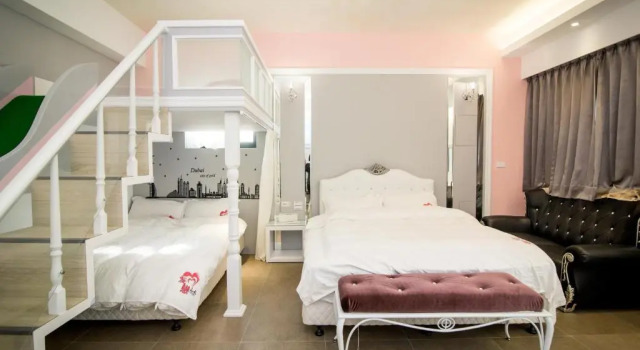 Люкс Deluxe Ai Lian Shan Shui Homestay