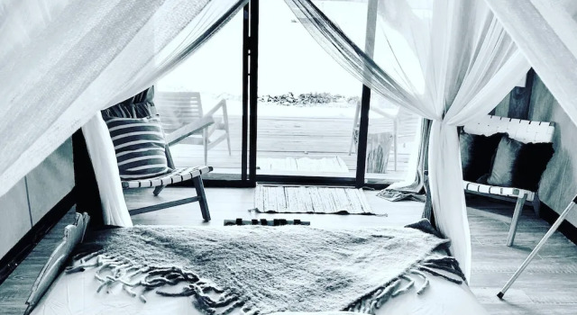 Тент с видом на океан Turtle Bay Lodge