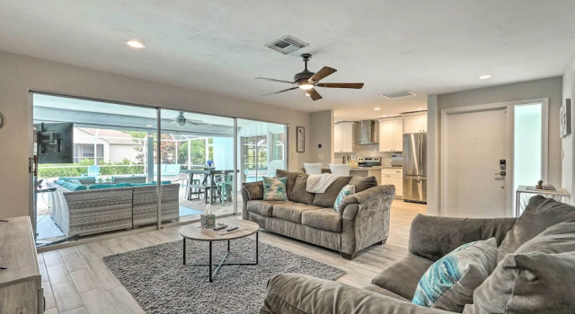 Bright & Breezy Cape Coral Retreat w/ Pool!