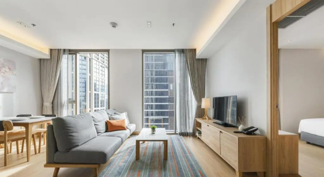 Апартаменты Superior c 1 комнатой Oakwood Suites Bangkok