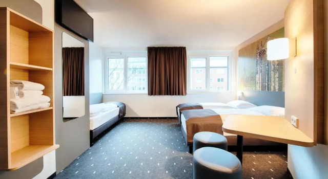Трёхместный номер Standard B&B Hotel Aachen-City