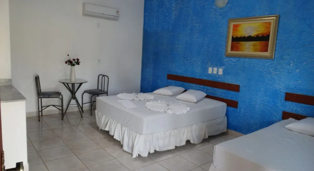 Трёхместный номер Standard с балконом Hotel Pousada Arauna