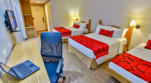 Трёхместный номер Superior Sun Valley Marília by Atlantica