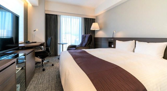 Двухместный номер Deluxe Daiwa Roynet Hotel Aomori