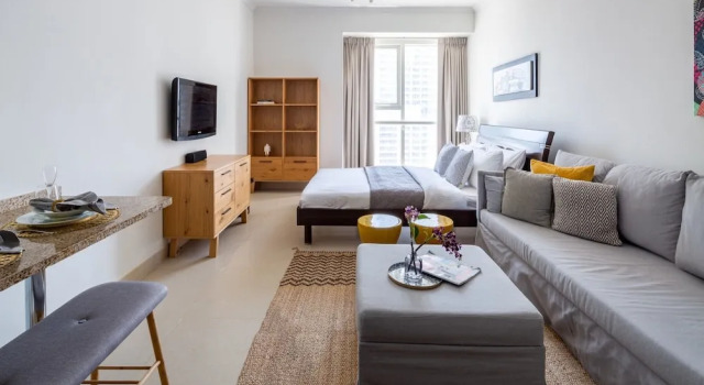 Prime Studio With Scenic Water Views in Jlt!, Забронировать Апартаменты/квартира Апартаменты Эмирата Дубая, рядом с Dubai Marina Yacht Club, Апартаменты/квартира