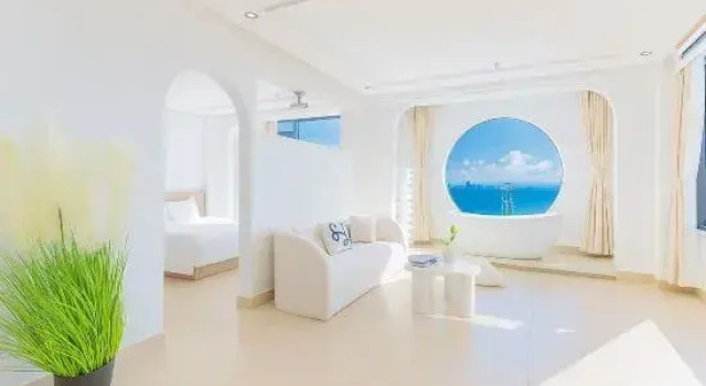 Люкс Lingshui Qianyu Qianxun Seaview Holiday B&B (Qingshuiwan Lighthouse Branch)