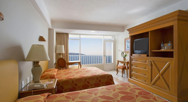 Номер Standard с видом на океан Krystal Beach Acapulco
