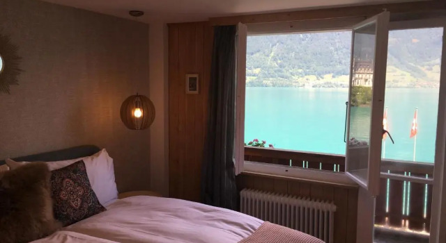 Номер Superior Boutique Hotel Bellevue B&B am Brienzersee Iseltwald Interlaken