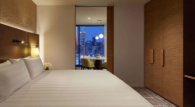 Люкс с 2 комнатами City Skyline Pan Pacific Melbourne