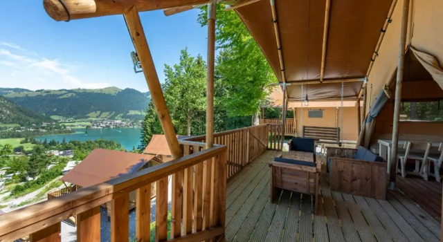 Ferienpark Terrassencamping Süd-See, Book Campingplads Camping og glamping i Tyrol, Campingplads