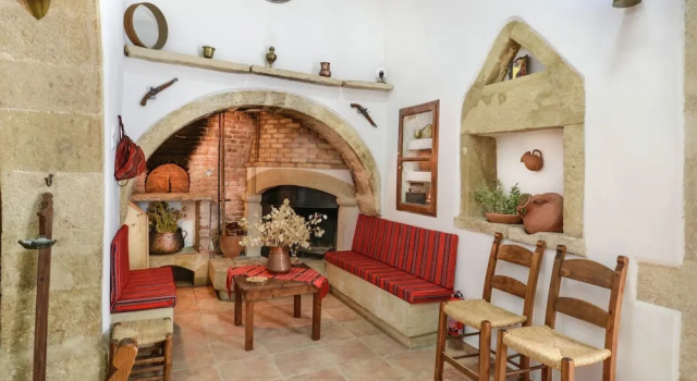 Villa in Crete with Vineyard Experience, Забронировать Вилла Кастеллос Апокоронас