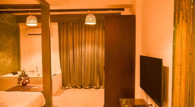 Двухместный номер Superior Oxygen Resorts Morjim Goa