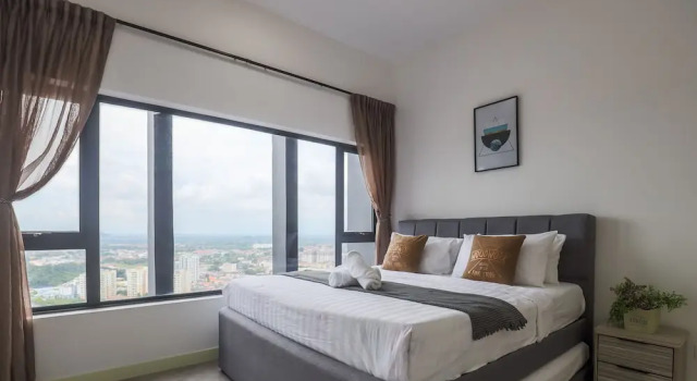 Апартаменты Deluxe с 2 комнатами Imperio Seaview Melaka By I Housing