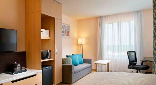 Двухместная студия с видом на город Fairfield Inn & Suites by Marriott Villahermosa Tabasco