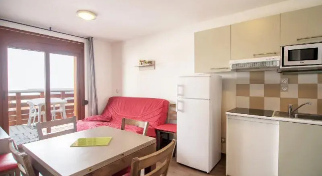 Апартаменты c 1 комнатой с балконом Vacancéole - Les Chalets de lIsard