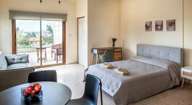 Номер Standard с балконом Room-studio in Polis - Just 800 m From t