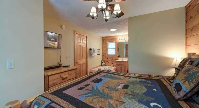 Peace of Mind 1 Bedroom Mountain View Home with Hot Tub