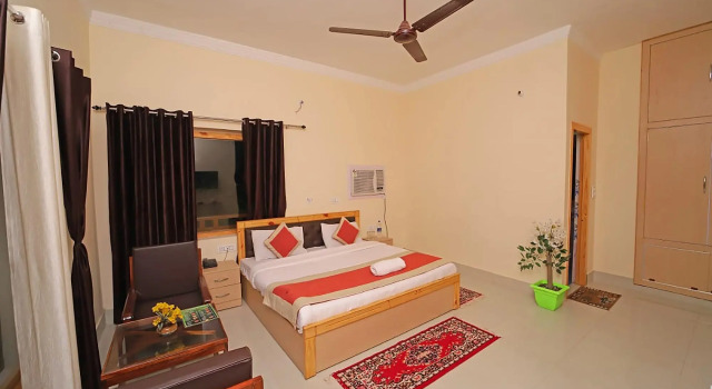 Номер Deluxe Fabhotel Corbett Green View Garden And Stay