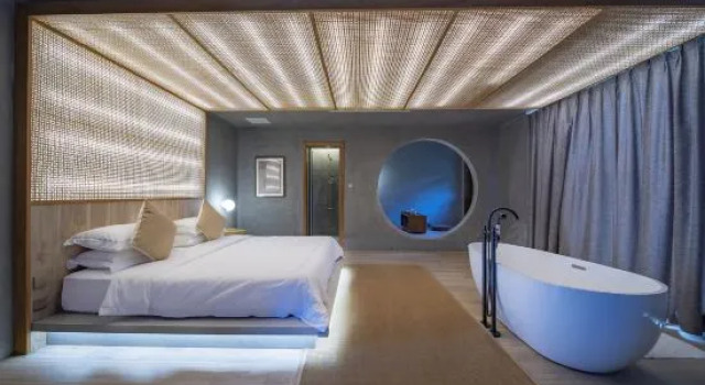 Люкс Luxury Wuyishan Hongpao Xunyou Tea Space Aesthetics Holiday Mountain Residence