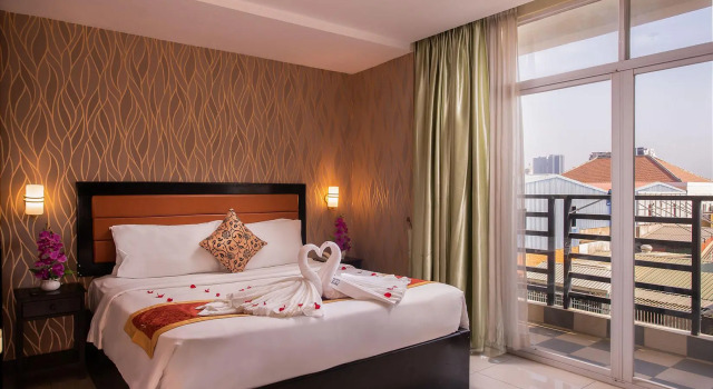 Номер Deluxe Town View Hotel Khan Daun Penh