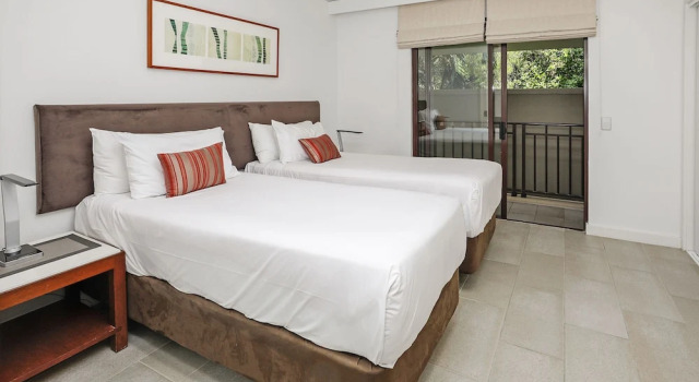 Апартаменты с 2 комнатами с балконом Apartment 316 at Sea Temple Palm Cove