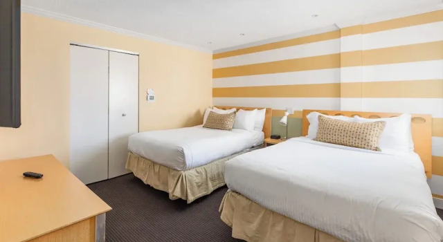 Номер Deluxe с балконом и с красивым видом из окна Pan American Oceanfront Hotel