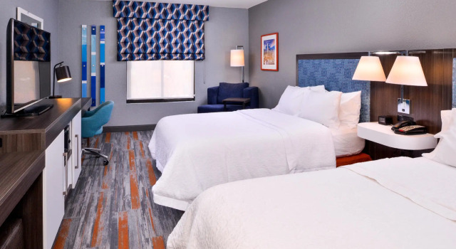 Четырёхместный номер Standard Hampton Inn & Suites Legacy Park-Frisco