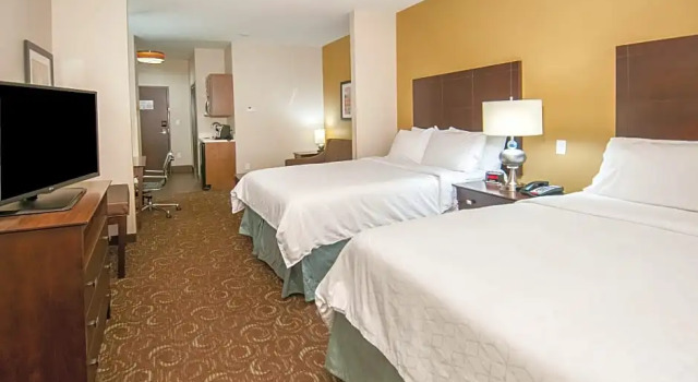 Четырёхместный люкс c 1 комнатой Holiday Inn Express & Suites San Antonio Frost Bank Center by IHG
