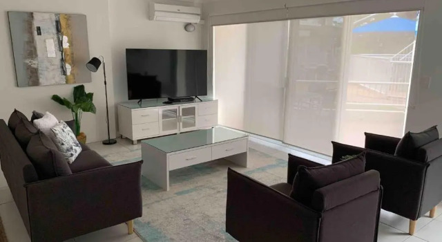 Апартаменты с 2 комнатами с балконом Le Beach Apartments