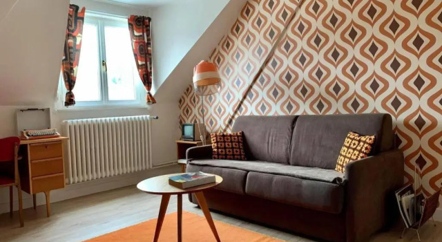 Апартаменты Appartement Vintage avec vue sur le château