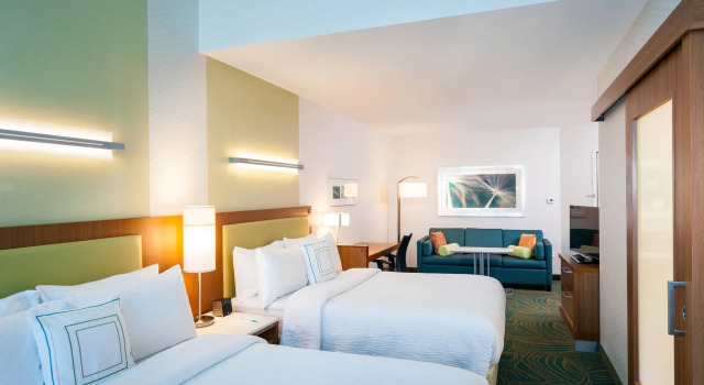 Четырёхместная студия SpringHill Suites by Marriott Kennewick Tri-Cities