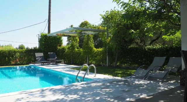 Вилла Deluxe 3BD Pool Villa in Chrousso beach Paliouri
