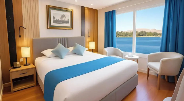 Номер Standard Nile Cruise Rene, Every Wednesday from Aswan for 3 nights and every Saturday from Luxor for 4 nights, including three meals