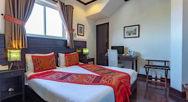 Habitación doble Superior con balcón Residence Sisouk