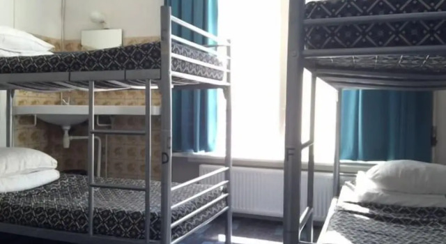 Кровать в общем номере Euphemia Budget Old City Canal Zone