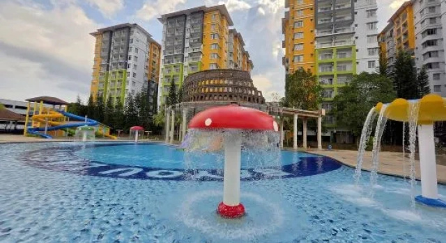 Paragon Water Themepark Suites Melaka by GGM, Boek Hotel Hotels in Melaka met parkeren, Parkeren