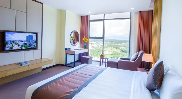 Muong Thanh Luxury Buon Ma Thuot, Rezervați Hotel Hoteluri în Dak Lak cu parcare, Parcare