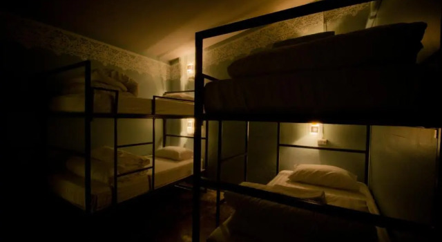 Кровать в общем номере Oh Dee Hostel