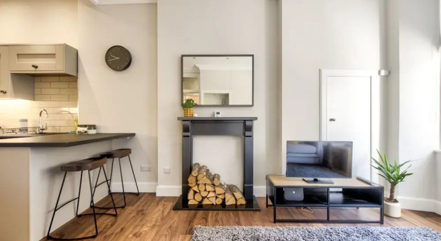 Stylish Modern Apartment Parking