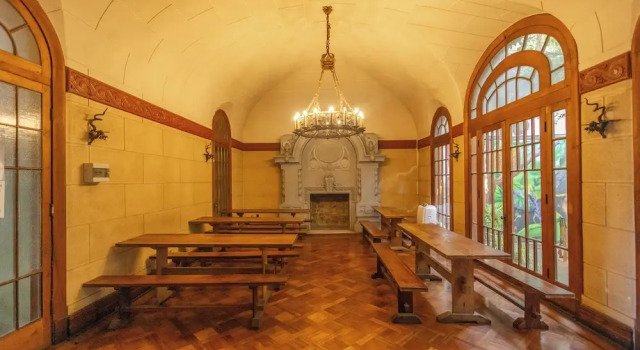 Кровать в общем номере La Casa Roja Hostel