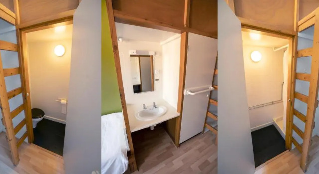 Четырёхместный номер Standard IOU Hebden Bridge Vegetarian Hostel