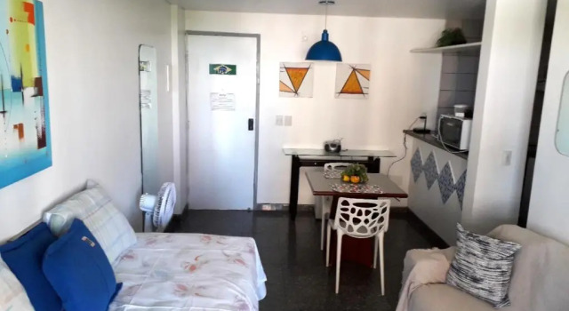Apart-Hotel para 3 pessoas, Забронировать Апарт-отель Апарт-отели Форталезы, рядом с Abolition Palace, Апарт-отель